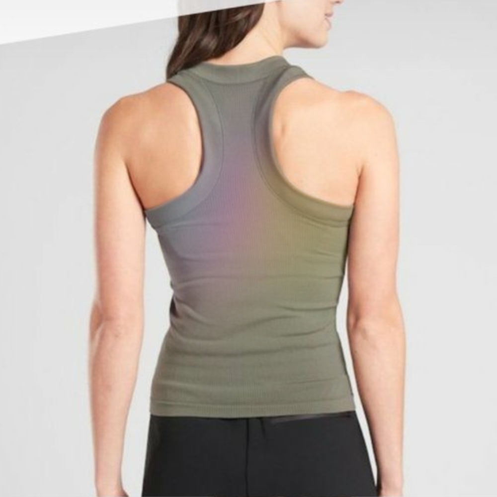 Women's Olive Green Racerback Tank Top
